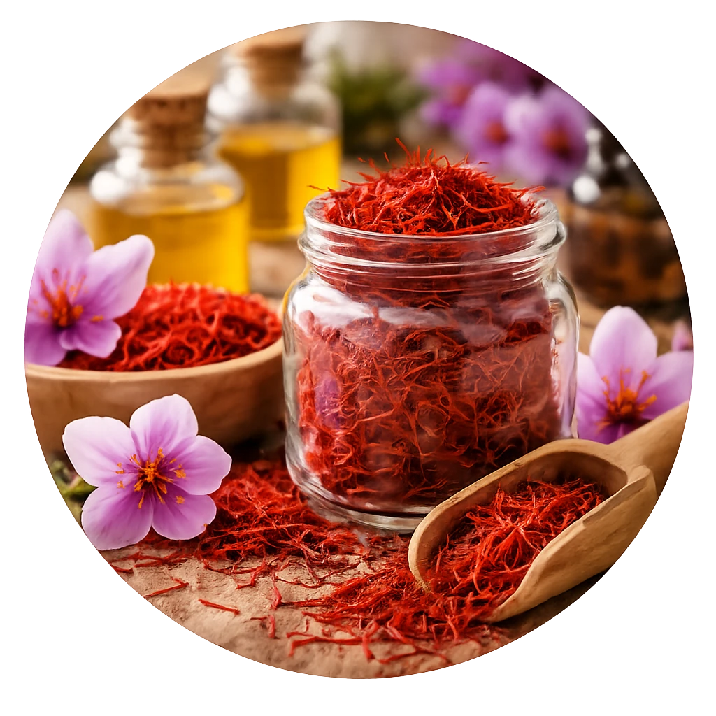 Saffron threads