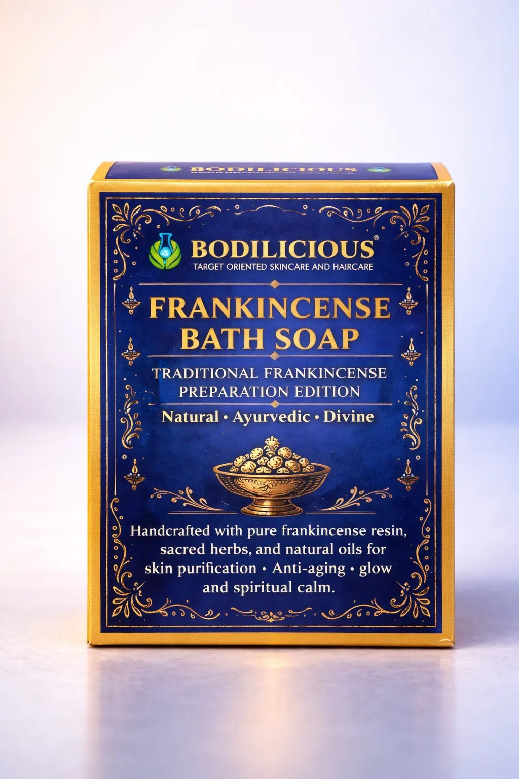 Bodilicious Frankincense Herbal Soap thumbnail 4